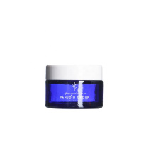 Empty 1oz 30g Face Cream Eye Cream Glass Jar Cobalt Blue Color With White Screw Lid For Skin Care